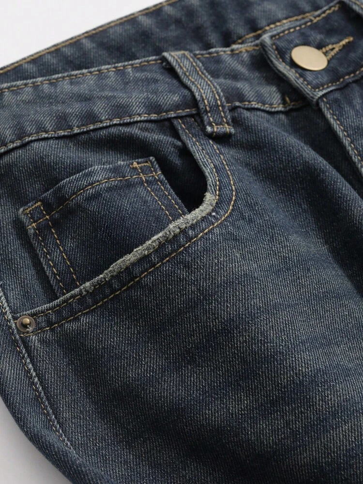 Women's Loose Street Casual Denim Jeans, Tall
