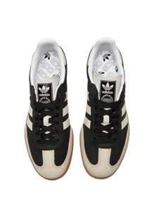 Adidas Samba OG Women's Sneakers Core Black / Wonder White / Silver Metallic BB5476 - Core Black / Wonder White / Silver Metallic - View 2