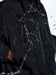 TrendSteals 2025 New Arrive Minimalism Fall Women's Casual Versatile Solid Color Hooded Jacket - Black - View 10