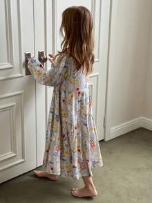 Hapijoa Tween Girls Casual Home Clothes Pajamas, Fall - Grey - View 6