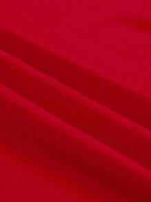 EMERY ROSE Áo thun cỡ lớn in hình Kindness Is Free - Đỏ - Xem 6