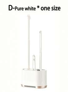 4-Piece Wall-Mounted Toilet Brush Set - No Blind Spot Bathroom Cleaning Tool With Detachable Holder, Light Luxury Bath Accessories For Modern Home (4-In-1 Hygienic Design) Bathroom Decor Summer