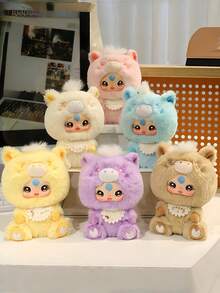 1PC Cute Pony Stuffed Animal Soft Vinyl Action Figure Collectible Model Non Plush Filling With Movable Eyes Hanging Ornament Gift For Birthday Party Home Car Interior Decoration - Multicolor - View 4