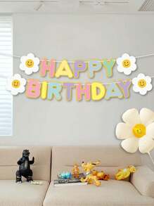 1 件生日派对装饰拉旗派对装饰品生日返校情人节情人节、情人节婚礼、生日 - 彩色 - 查看 6