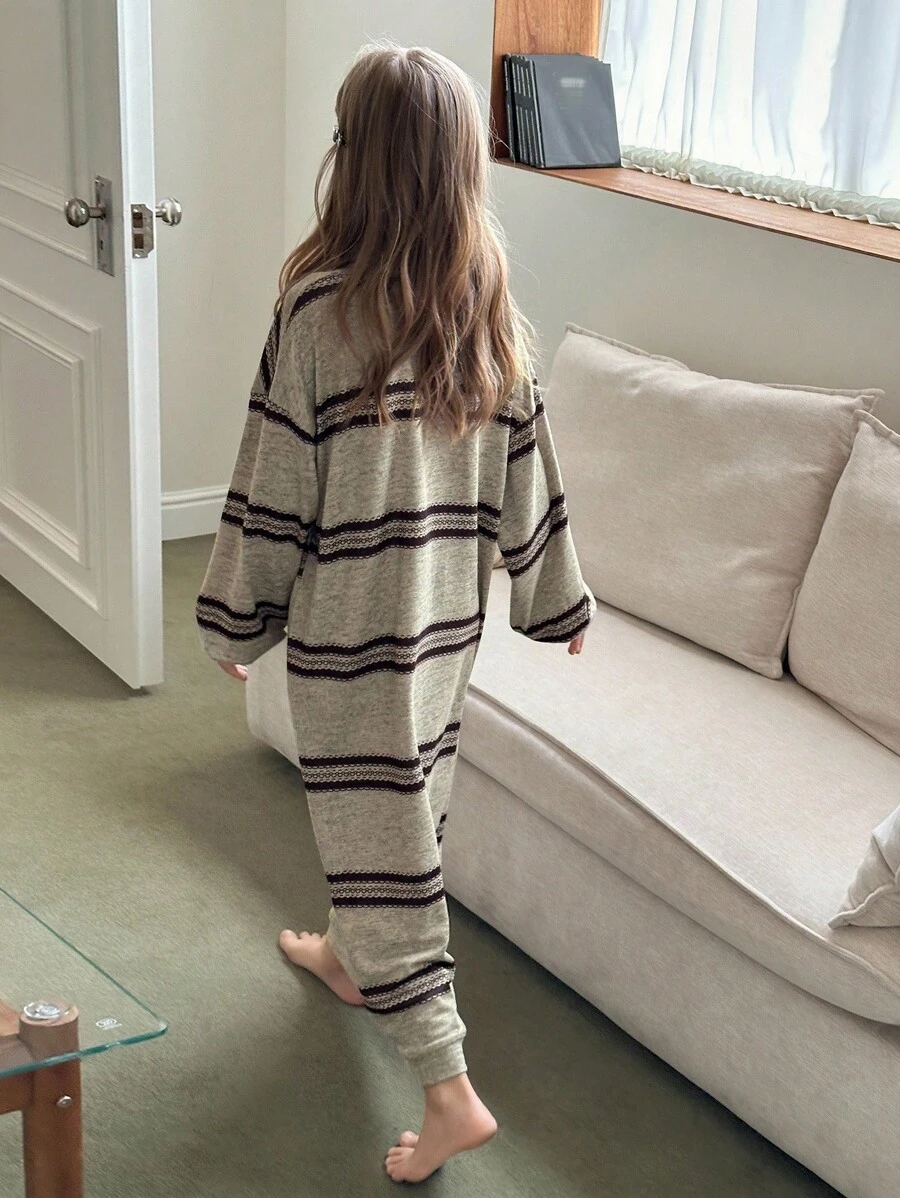 DAZY 青少年女孩休闲家居服睡衣，秋季