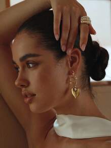 Opalesca 1pc Pearl/Mother Of Pearl Textured, Metallic/Metallic Feel, Beaded Ring, Elegant, Cute, Luxury, Wedding, Holiday, Vacation, Camping, Y2K/For Mom/Women/Girl/Fall/Autumn/Winter/Festival/Holiday/Vacation/Old Money/Halloween,For Mom/Women/Girl/Mother,Fall/Autumn/Winter,Outfits,Old Money,Premium,Pearl,Elegant,Fairycore/Fairy