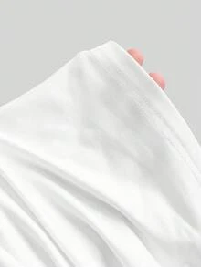 Sweetra 3件套性感露背透气吸湿排汗修身女式短袖上衣/T恤 - 彩色 - 查看 5