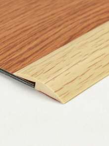 SHEIN 1pc Length 39.37inch PVC Self-Adhesive Protective Floor Mat Flat Buckle Bar Strip Suitable For Floor Door Sill Seam Edge Decoration Home Decor