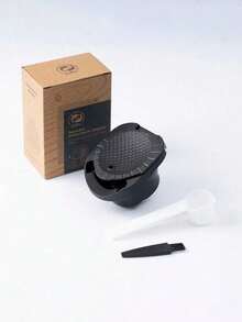 1-Pack Coffee Capsule Adapter Converter For Genio S/Piccolo XS Coffee Machine Espresso Accessories Black - Black - View 11