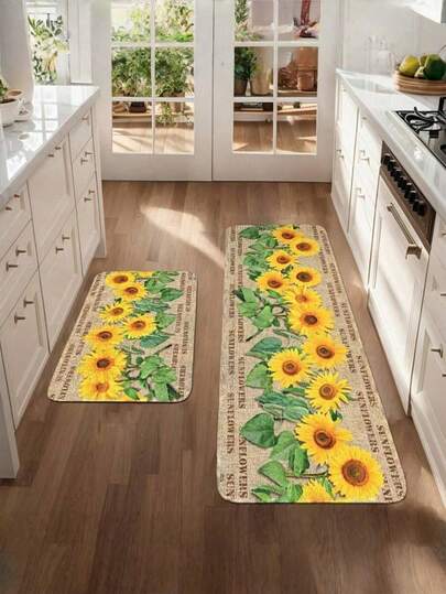 SHEIN 3pcs Super Absorbent Diatom Mud Shower Floor/Table Mat - FLOWER Style,Non-Slip Bottom, Adorable Patterns - Multi-Purpose For Shower, Coffee, Cups, Coffee Machine & Large Dish Drying - Quick-Dry, Easy To Clean - Perfect For Bathroom, Kitchen, Floor, Shower, Entryway, Laundry Room - Ideal Housewarming Gift[Bathroom Mat] [Bath Mat][Bathroom Mats]