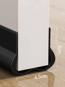 Adjustable Plastic Door Draft Stopper Draft Proof Noise Reduction Insect Protection Waterproof Soft PVC Bottom Gap Seal Soundproofing Easy Install For Home Doors Protection Bottom Protector Weather Strip Home Improvement Indoor Use