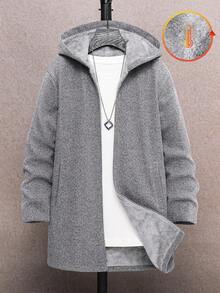 SHEIN Tween Boys' Casual College Style Thermal Lined Thick Woven Jacket Winter Autumn Boys Boy Kids Boys Kids Boy Tween Boys Fall