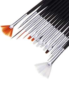 15PCS Fine Line Drawing Pens Set - Dual Tip Waterproof Ink Artists Tools For Sketching, Illustration & Journaling, Includes Micro Liners + Brush Markers - Black - View 7