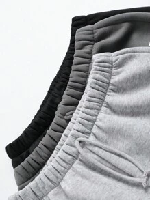 Teens' Multi-Combination Casual Waistband Drawstring Letter Print Jogger Sweatpants Chic Outfits For Autumn/Winter Fall