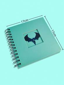 BATMAN X SHEIN Figure Graphic Minimalist Photo Album - Black Memory Book - Multicolor - View 3