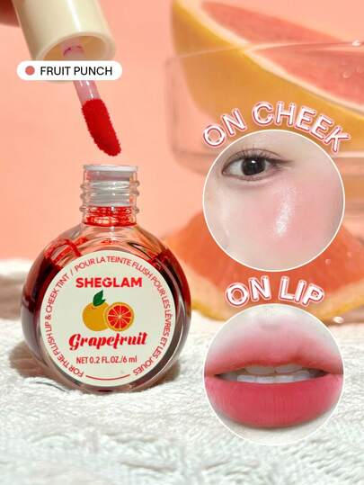 SHEGLAM For The Flush 唇頰兩用色調-水果味持久啞光唇彩易於使用輕盈腮紅保濕唇彩液體唇膏粉色液體唇膏 品牌 美容 化妝 化妝品 適合女性與女孩 完美搭配冬季春季 Y2K 時尚 流行 生日禮物 假期 派對準備就緒 最佳顏色