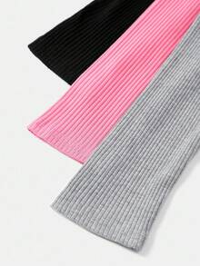 SHEIN 时尚可爱女童打底裤，适合秋冬季节穿着。 - 白色 - 查看 8