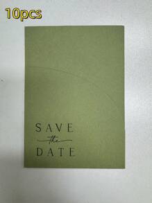 10 件口袋婚礼邀请函封面，订婚 XV 生日洗礼简单邀请函信封，5*7 英寸邀请函，DIY 邀请函礼物毕业生日装饰派对装饰单身派对 - 彩色 - 查看 12