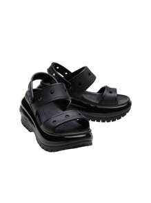 Classic Mega Crush Sandal Men's Crocs 207989 - Black - View 3