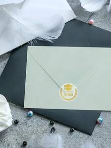 120/60/24 件毕业贴纸 2025 - 2025 届金箔贴纸，毕业祝贺标签，可用于毕业帽、毕业证书、信封、派对礼品、礼品装饰、毕业派对用品、批量毕业贴纸 - 彩色 - 查看 4