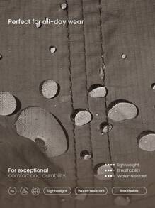 GLOWMODE Lightweight 5 Panel Cap With Reflective Handsewn Logo Workout Daily Casual Fall Winter - 卡其色 - 查看 4