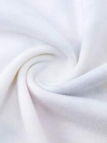 My Little Pony X SHEIN 2 件套年轻女孩休闲可爱马匹印花圆领短袖 T 恤和短裤，夏季 - 彩色 - 查看 7