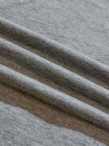 SHEIN EZwear Women's Casual Minimalist GRUNGE American Landscape Slogan Print Ruched Waist Off-Shoulder Tight Short Sleeve T-Shirt, Suitable For Summer, Y2K Asymmetric Shoulder Fitted Styling,Off The Shoulder Top