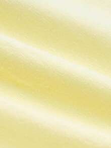 My Little Pony X SHEIN 青少年女孩休闲可爱卡通字母印花宽松短袖 T 恤，夏季 - 黃色 - 查看 6