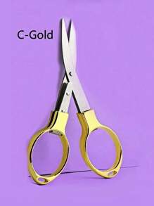 1 件精致折叠小剪刀，锌合金 8 字形弹力剪纸剪刀，多功能剪刀，适用于办公室、户外旅行和钓鱼 返校，返校，学校用品 - 彩色 - 查看 19