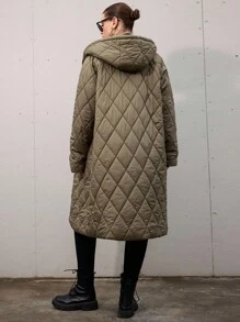 Aveloria Modichic 加大码羽绒服，时尚连帽秋冬女装