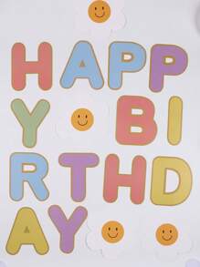 1 件生日派对装饰拉旗派对装饰品生日返校情人节情人节、情人节婚礼、生日 - 彩色 - 查看 7