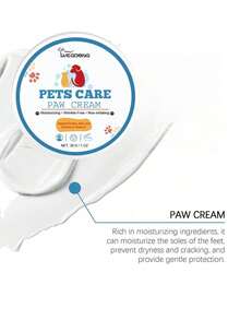 SHEIN 3 Stücke Pfotenpflege-Creme - Tiefe Feuchtigkeitspflege für Fußballen von Hunden und Katzen
