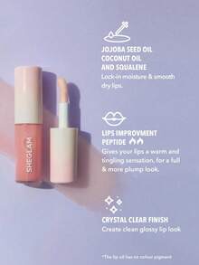 SHEGLAM Hot Goss Plumping Lip Gloss-Oh Em Gee