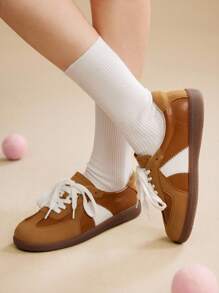 CUCCOO EASI 女士平底休闲运动鞋 - 棕色 - 查看 3