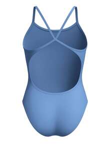 Nike Bộ đồ bơi liền quần dây chéo sau lưng cho nữ - Màu xanh lam - Xem 5