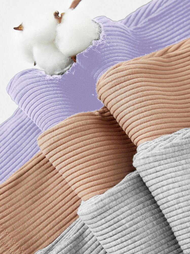 SHEIN Quần legging thời trang, dễ thương cho bé gái mùa thu/đông - màu đen - Xem 3