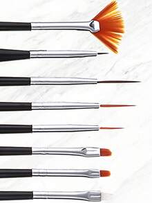 15PCS Fine Line Drawing Pens Set - Dual Tip Waterproof Ink Artists Tools For Sketching, Illustration & Journaling, Includes Micro Liners + Brush Markers - Black - View 5