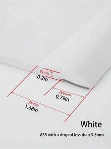SHEIN 1pc Length 39.37inch PVC Self-Adhesive Protective Floor Mat Flat Buckle Bar Strip Suitable For Floor Door Sill Seam Edge Decoration Home Decor