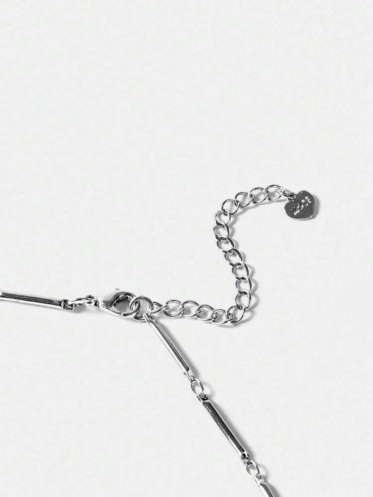 S.W.Smiley x MOTF COLLIER PENDENTIF VISAGE SOURIANT ARGENT