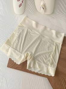 SHEIN 女士无缝三角内裤 - 米色 - 查看 6