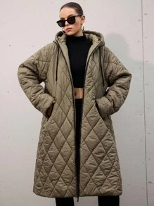 Aveloria Modichic 加大码羽绒服，时尚连帽秋冬女装