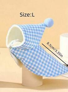 1 件鹦鹉斗篷，加厚鸟格纹斗篷服装，带老虎牡丹图案，保暖外套 - 藍色 - 查看 11