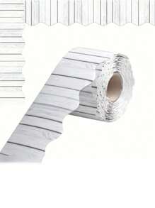 1 قطعة حافة لوحة نشرة سوداء، 32.8 قدم من الحواف المموجة السوداء لوحة النشرة، السبورة البيضاء، لوحة الفلين، الخزانة، ديكور الغرفة، ديكور المكتب، وديكور الفصل الدراسي للعودة إلى المدرسة - متعدد الألوان - مشاهدة 14