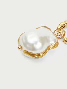 Opalesca 1 Cặp bông tai kim loại dạng dây độc đáo, kết cấu ngọc trai/xà cừ, thanh lịch, dễ thương, sang trọng cho đám cưới, công việc, tiệc tùng, thường ngày, ngày lễ, kỳ nghỉ, cắm trại, Y2K, dành cho mẹ, phụ nữ, trẻ em gái, mùa thu, mùa đông, lễ hội, ngày lễ, kỳ nghỉ, tiền cũ, Halloween - Vàng - Xem 4