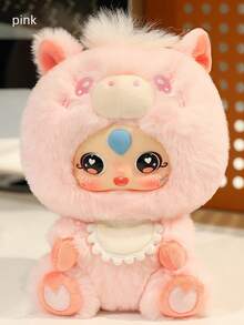 1PC Cute Pony Stuffed Animal Soft Vinyl Action Figure Collectible Model Non Plush Filling With Movable Eyes Hanging Ornament Gift For Birthday Party Home Car Interior Decoration - Multicolor - View 7