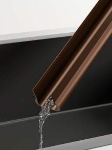 Adjustable Plastic Door Draft Stopper Draft Proof Noise Reduction Insect Protection Waterproof Soft PVC Bottom Gap Seal Soundproofing Easy Install For Home Doors Protection Bottom Protector Weather Strip Home Improvement Indoor Use