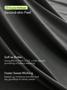 OutZeal 女士吸汗塑形软网紧身裤，适合跑步、日常休闲穿着 - 黑色 - 查看 5