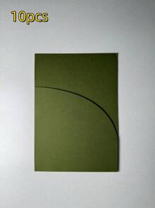 10 件口袋婚礼邀请函封面，订婚 XV 生日洗礼简单邀请函信封，5*7 英寸邀请函，DIY 邀请函礼物毕业生日装饰派对装饰单身派对 - 彩色 - 查看 22