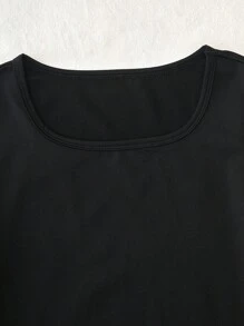 3pcs/Set Tween Girls Casual All-Match Versatile Striped Crew Neck Tight Ribbed Long Sleeve T-Shirts, Autumn/Winter Fall - Multicolor - View 6