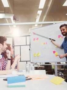 Teacher Specific Telescopic Teaching Whip, Classroom Blackboard Indicator Stick, Student Reading Tracking Guide Rod - Multicolor - View 5